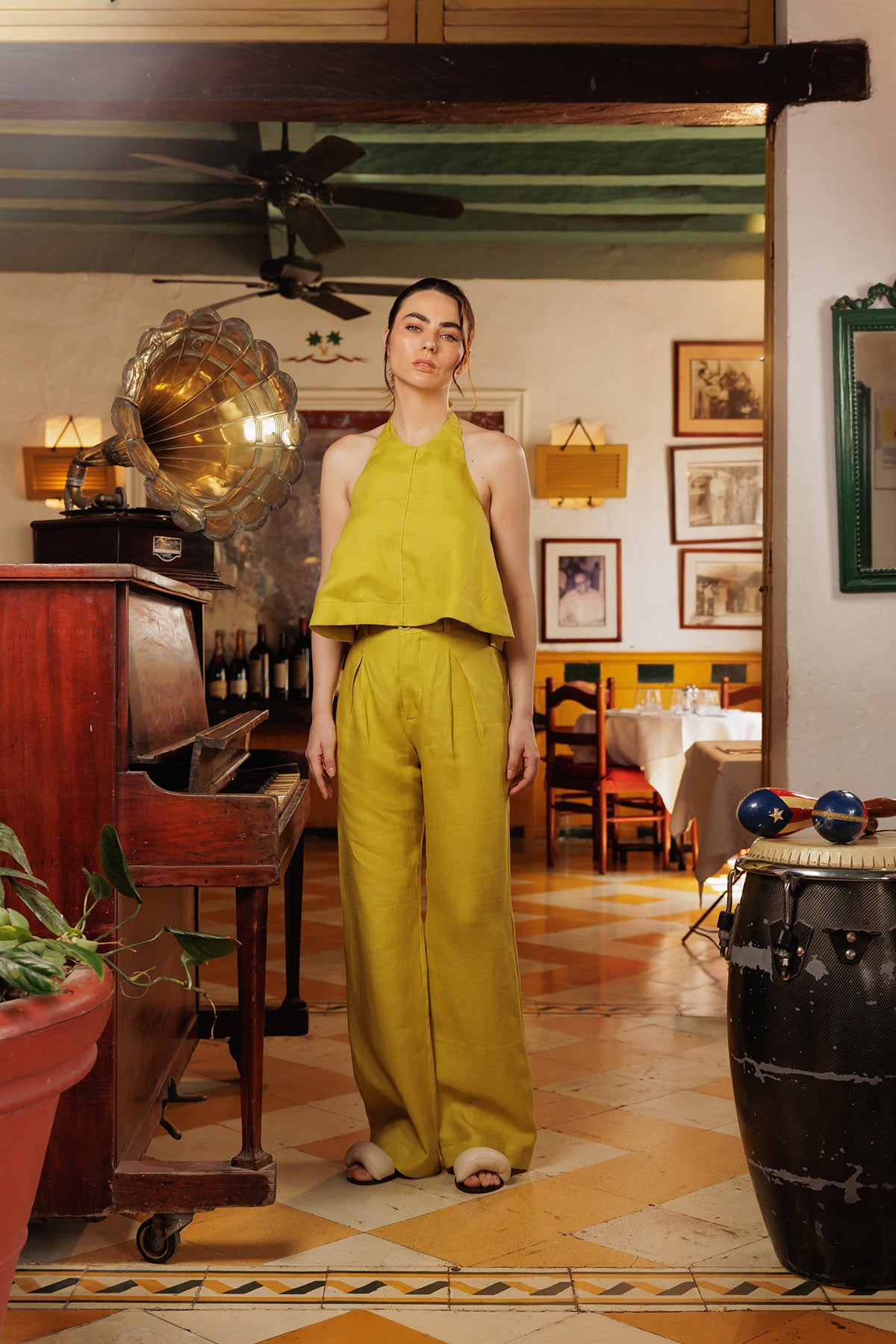 Classic High Rise Pants