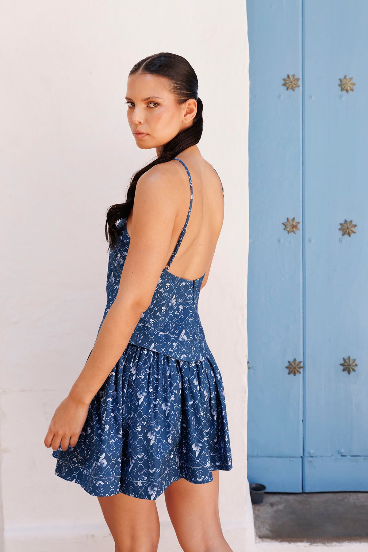 aurora mini dress