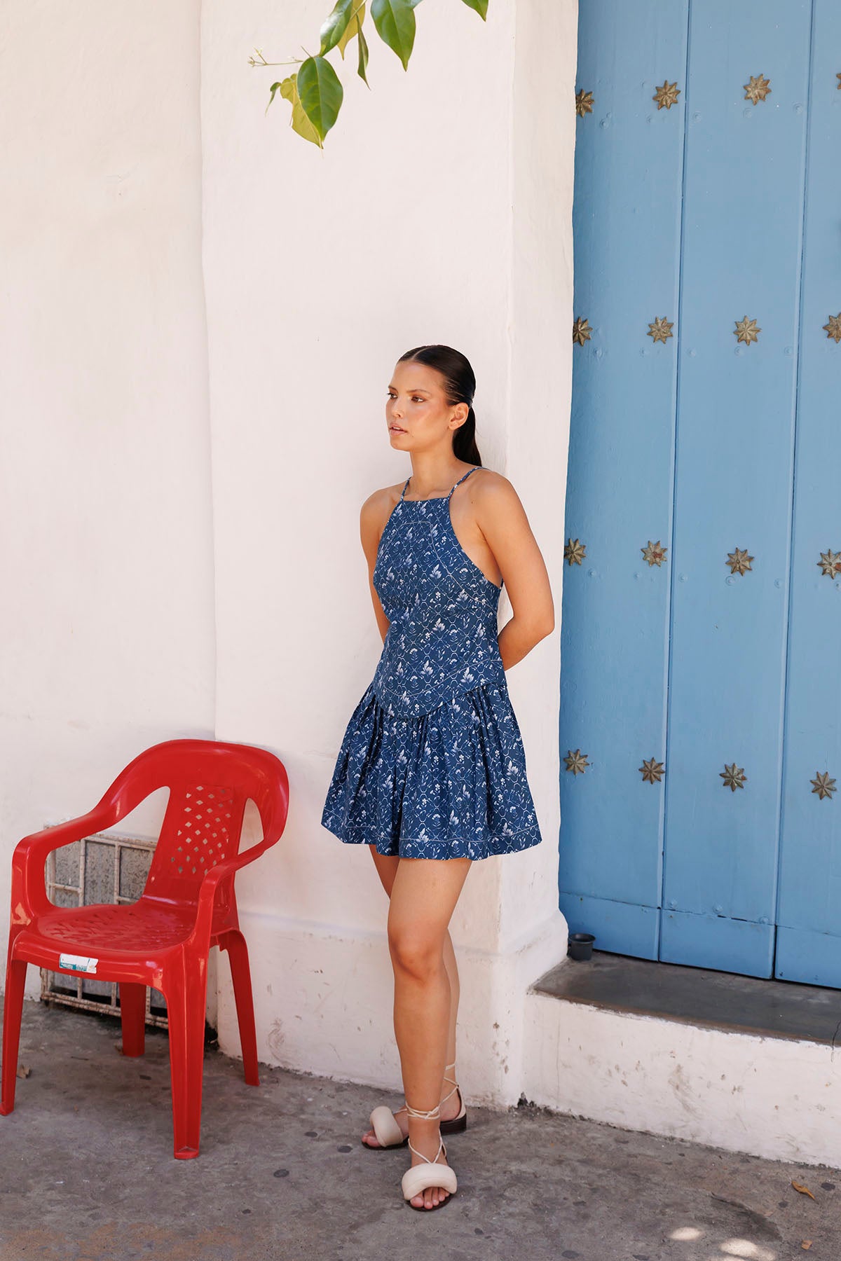 aurora mini dress