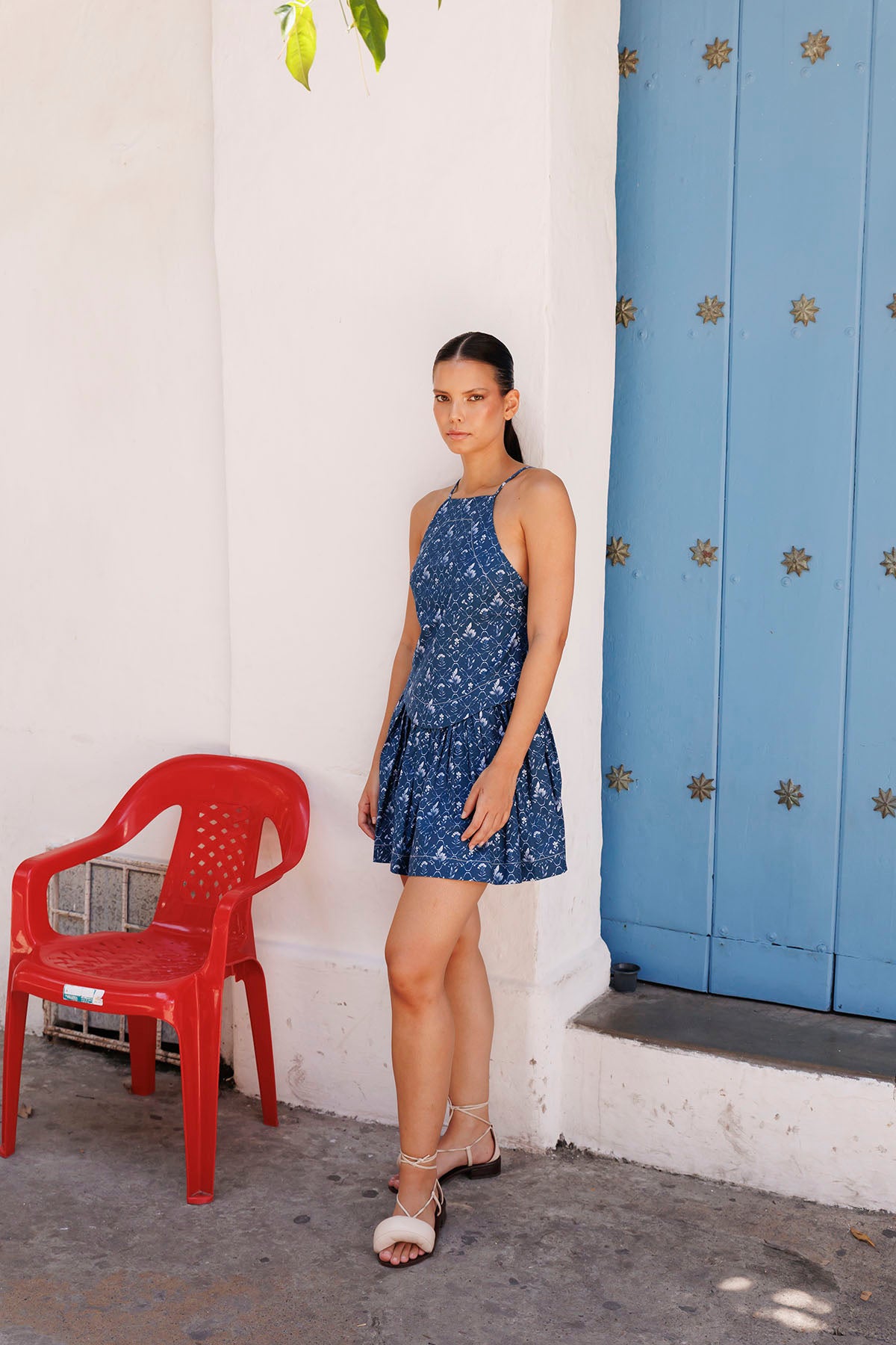 aurora mini dress