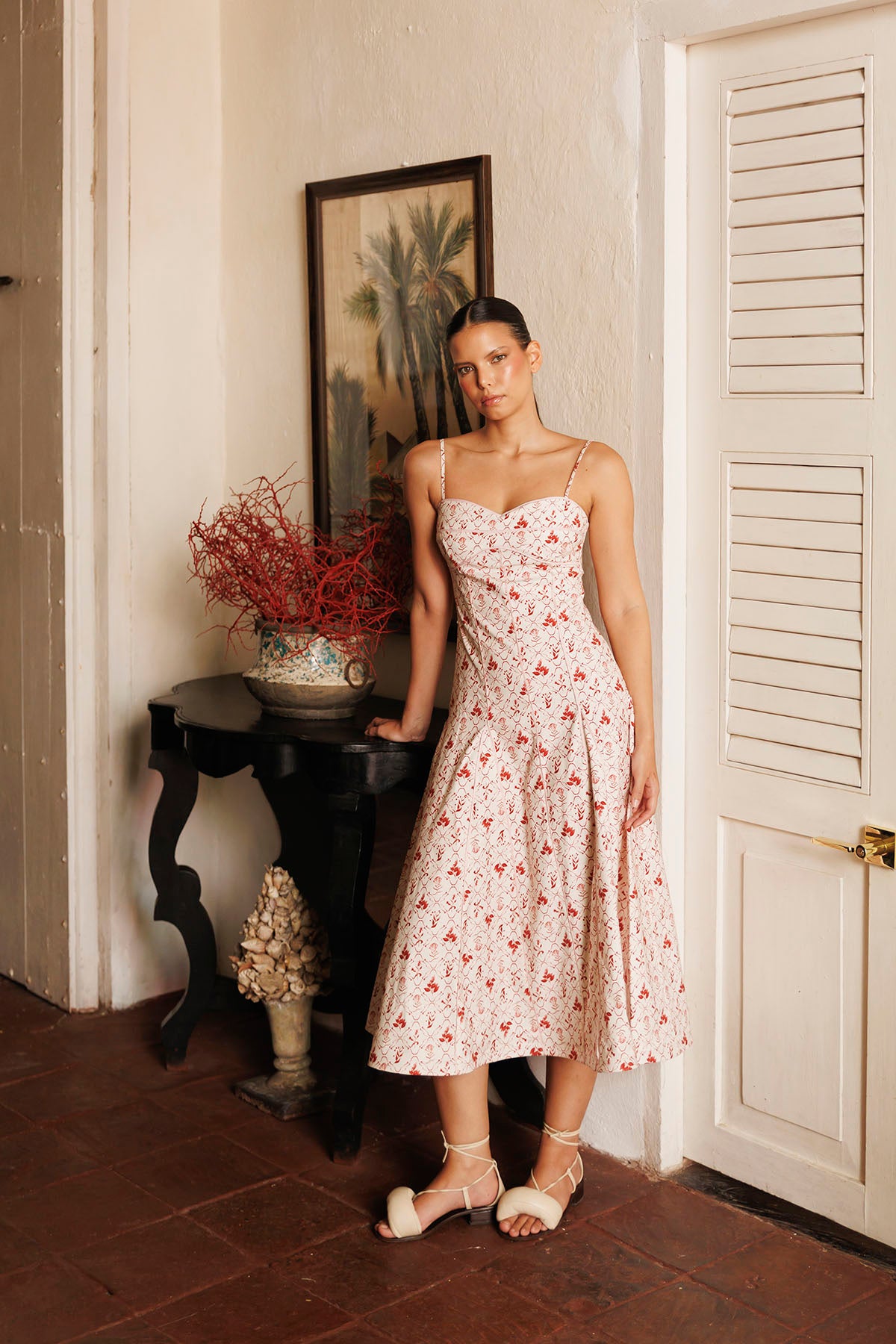 zoe midi dress
