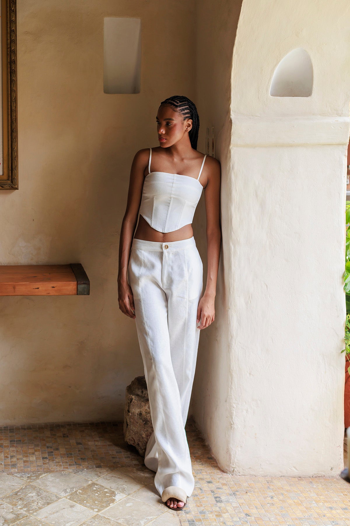 LOW RISE PANTS