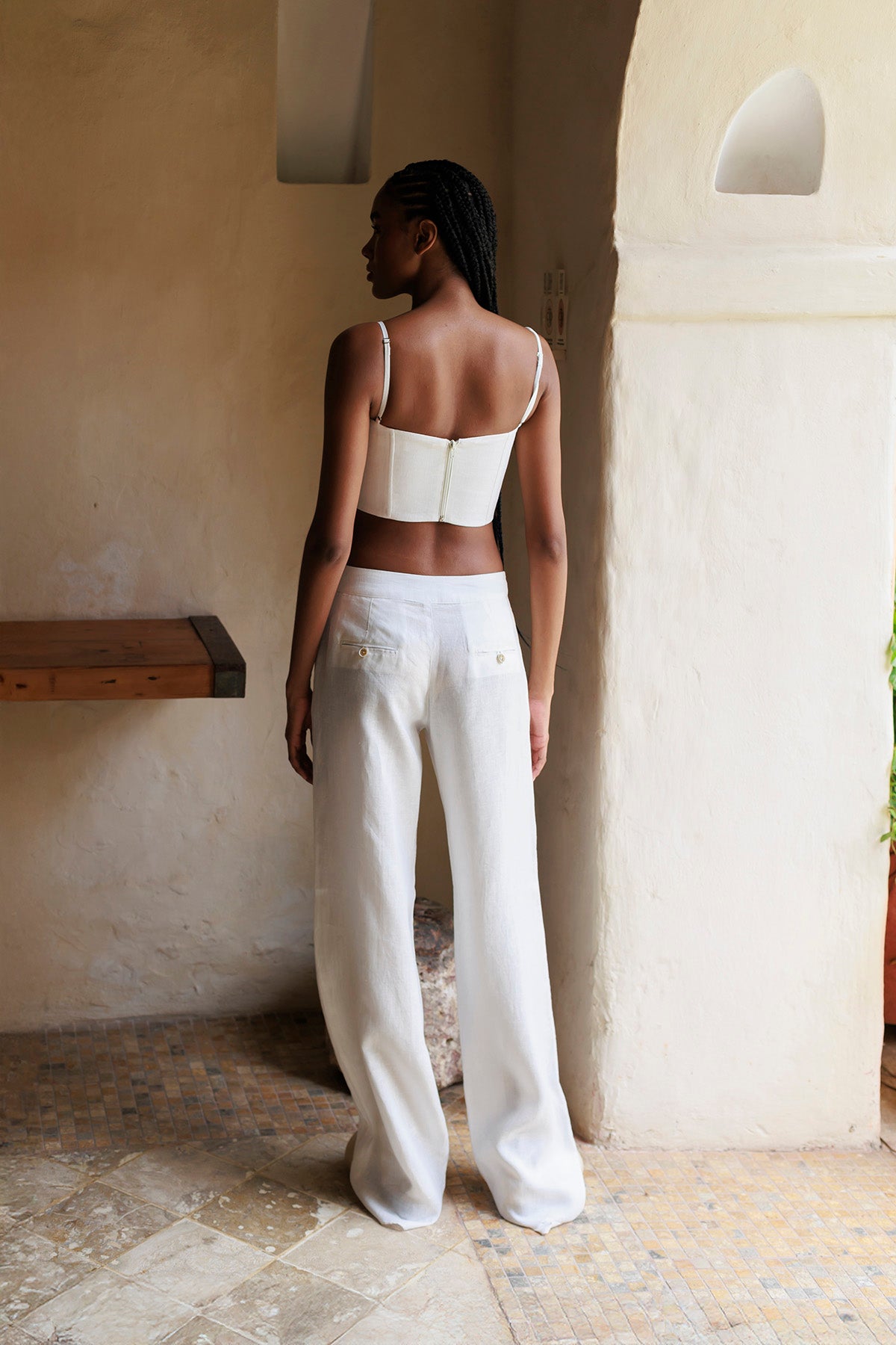 LOW RISE PANTS