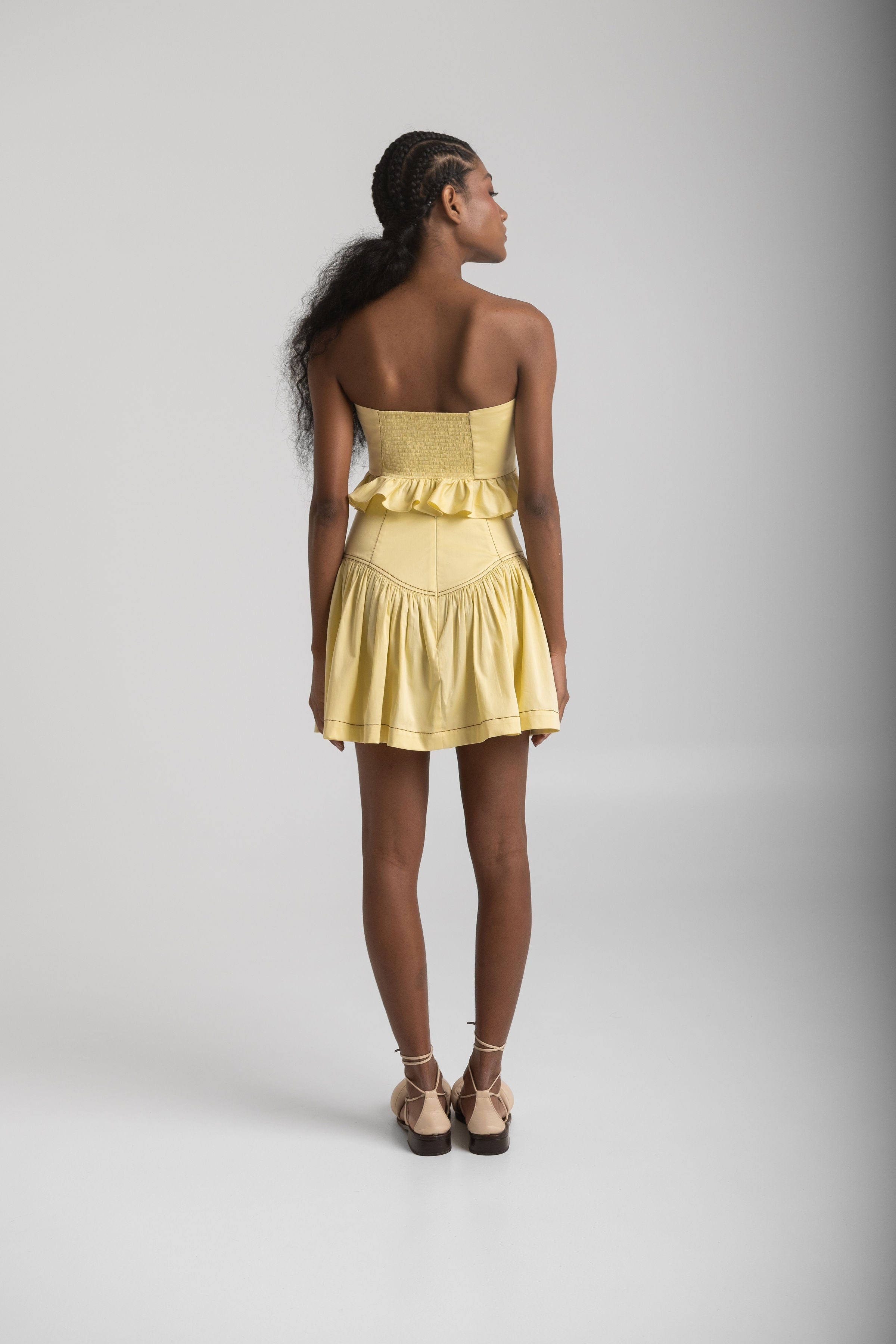 romi strapless top