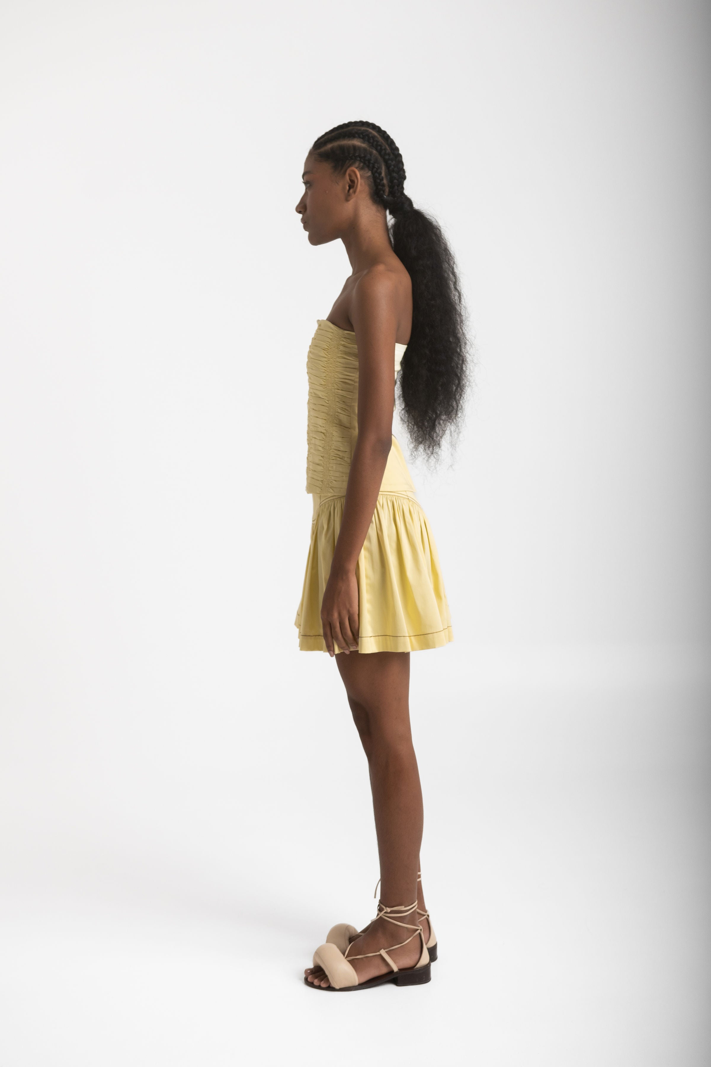 iris strapless top