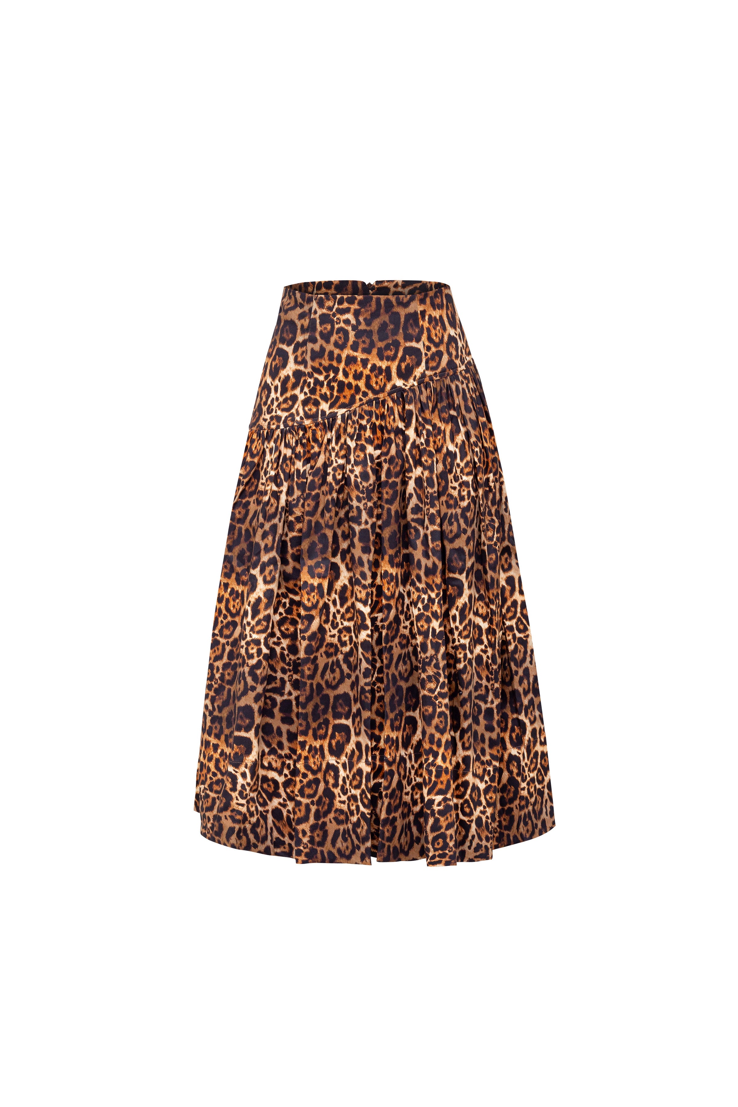 Odessa Midi Skirt - Leopard