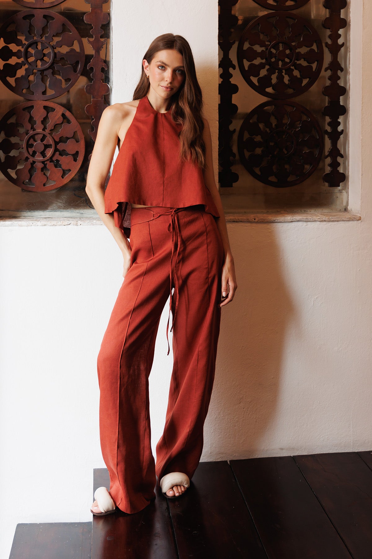 AMALIA HIGH RISE PANTS