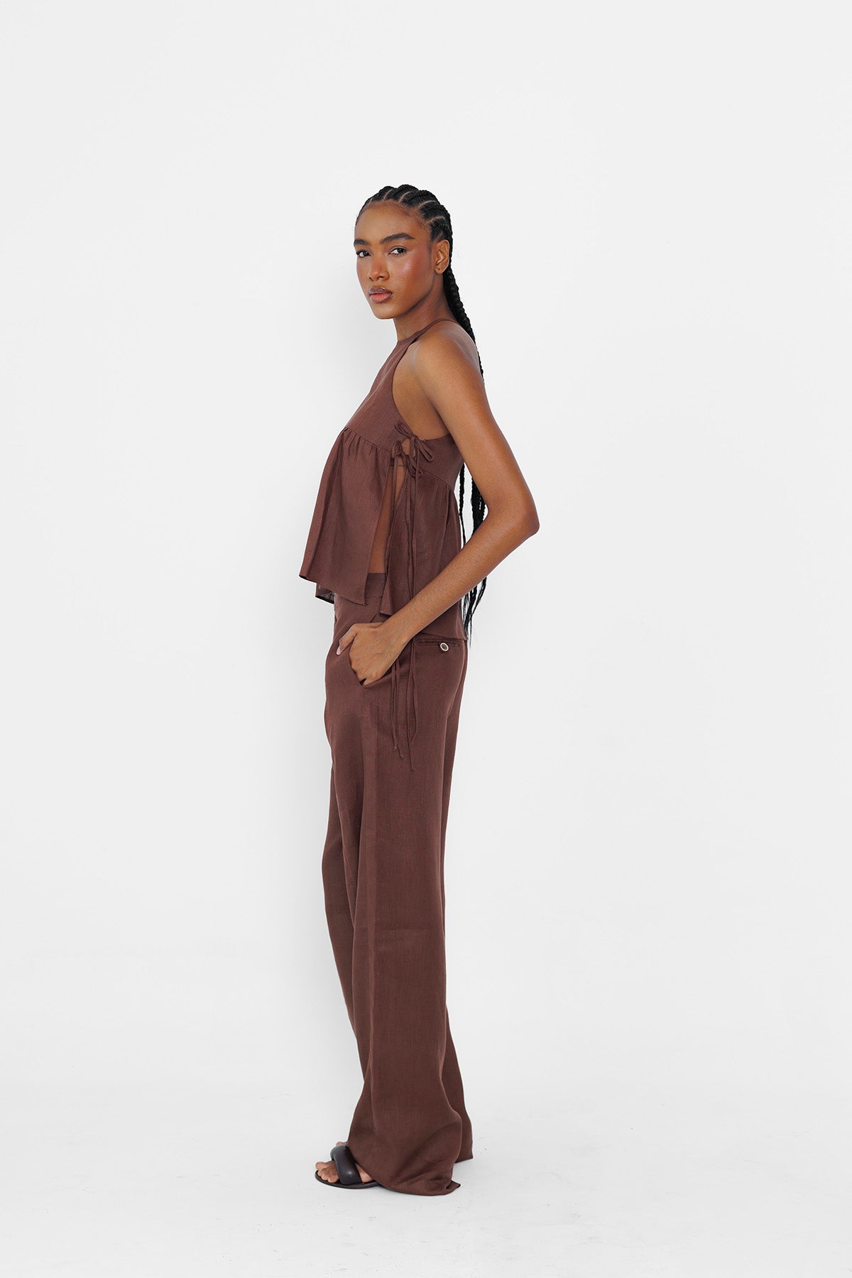 LOW RISE PANTS