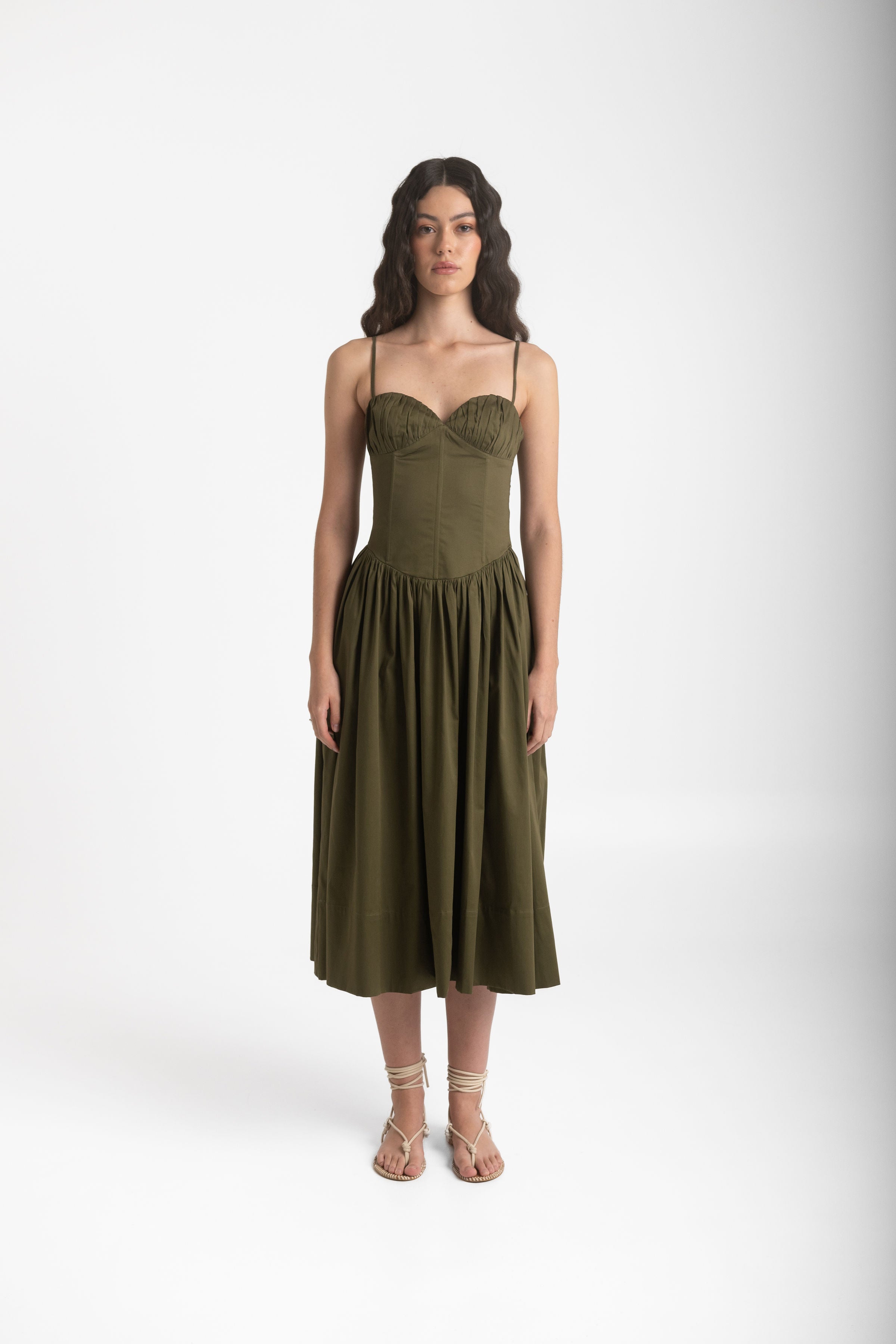lucia midi dress